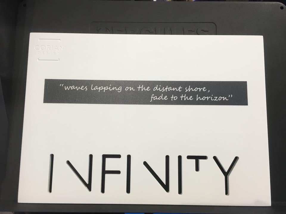 TheWharfBlog's tweet image. The big reveal has happened at KBB, Corian Infinity designed by Colin Wong.

A real privilege to be involved and a challenge to make!