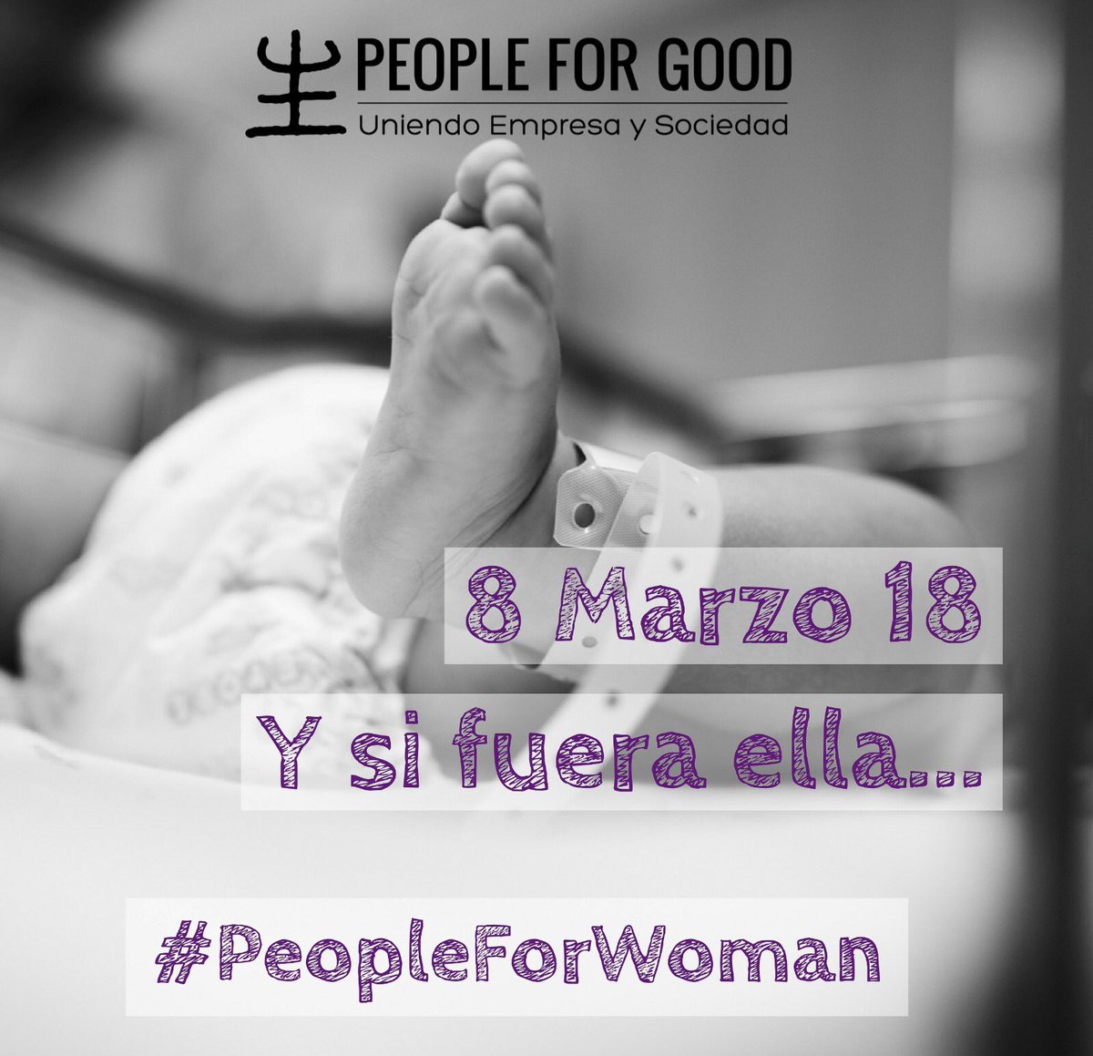 People4Good's tweet photo. El #8demarzodiadelamujer #Ysifueraella #PeopleForWoman @AlejandroSanz https://t.co/i49CWlIBCj