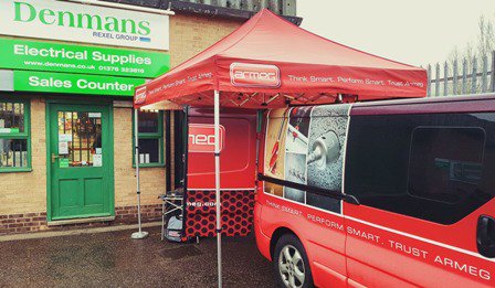 armeguk's tweet image. We&apos;re at @DenmansElectric Braintree branch today, undercover and #TalkingTools