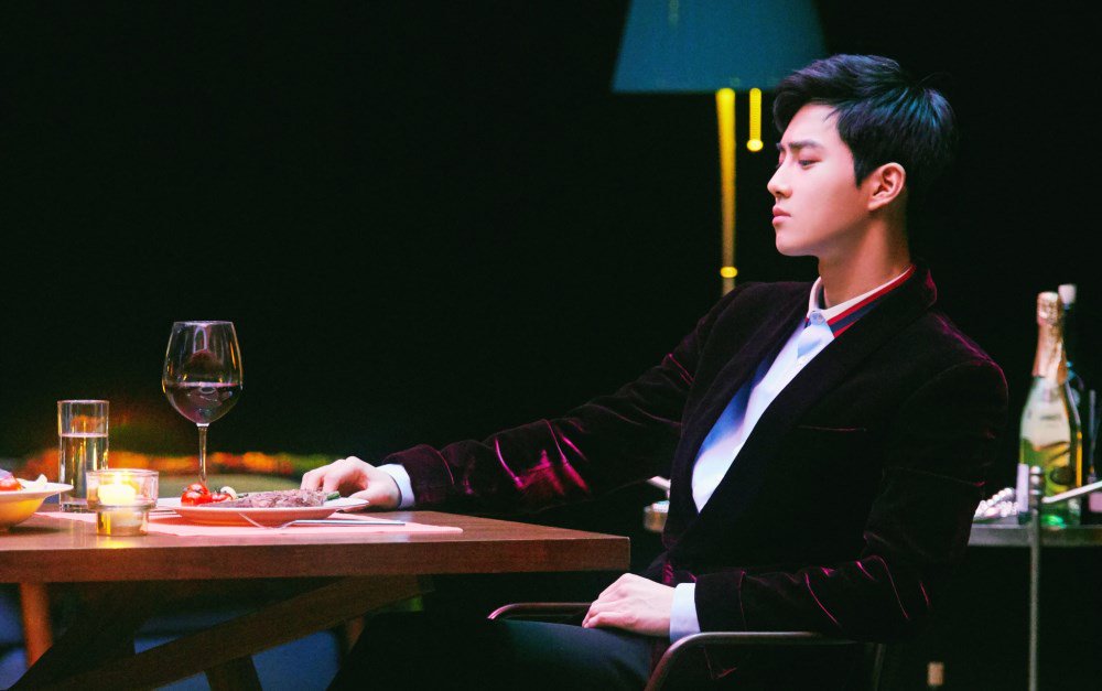 allkpop's tweet photo. EXO's Suho &amp; Jang Jae In have dinner solo in teaser images for upcoming 'SM Station' track
https://t.co/yoDKc9WKOO https://t.co/02KkpRqawj