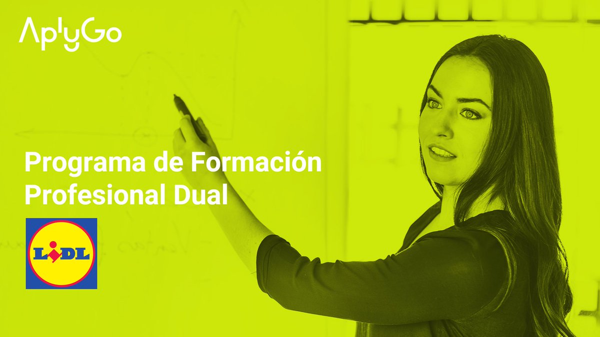 thekeytalent's tweet photo. ¡Tenemos nueva #OportunidadLaboral con #AplyGo! @lidlespana apuesta por jóvenes que quieren estudiar una formación profesional y trabajar a la vez. Aquí todos los detalles: https://t.co/bMFMIRjMZV https://t.co/8kYRjkA1t5
