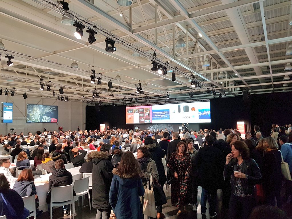 FrenchTechBdx's tweet photo. L'écosystème #FrenchTech à Bordeaux en force 👊 à la @GrandeJonction 2018 #LGJ2018 https://t.co/Wg3J5uIdnD