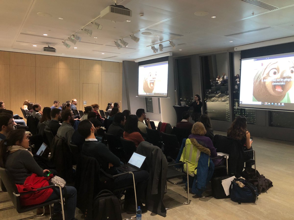 mapaulacaldas's tweet photo. Notre équipe @DeloitteFrance @microeconomix a été ravie d'accueillir le dernier meet-up des @RLadiesParis. Soirée #rstatsFR réussie : nouveau 📦✔️ visualisation des données 🗺️ ✔️Tour Eiffel ✨ ✔️ https://t.co/hvuz7Fo7D1