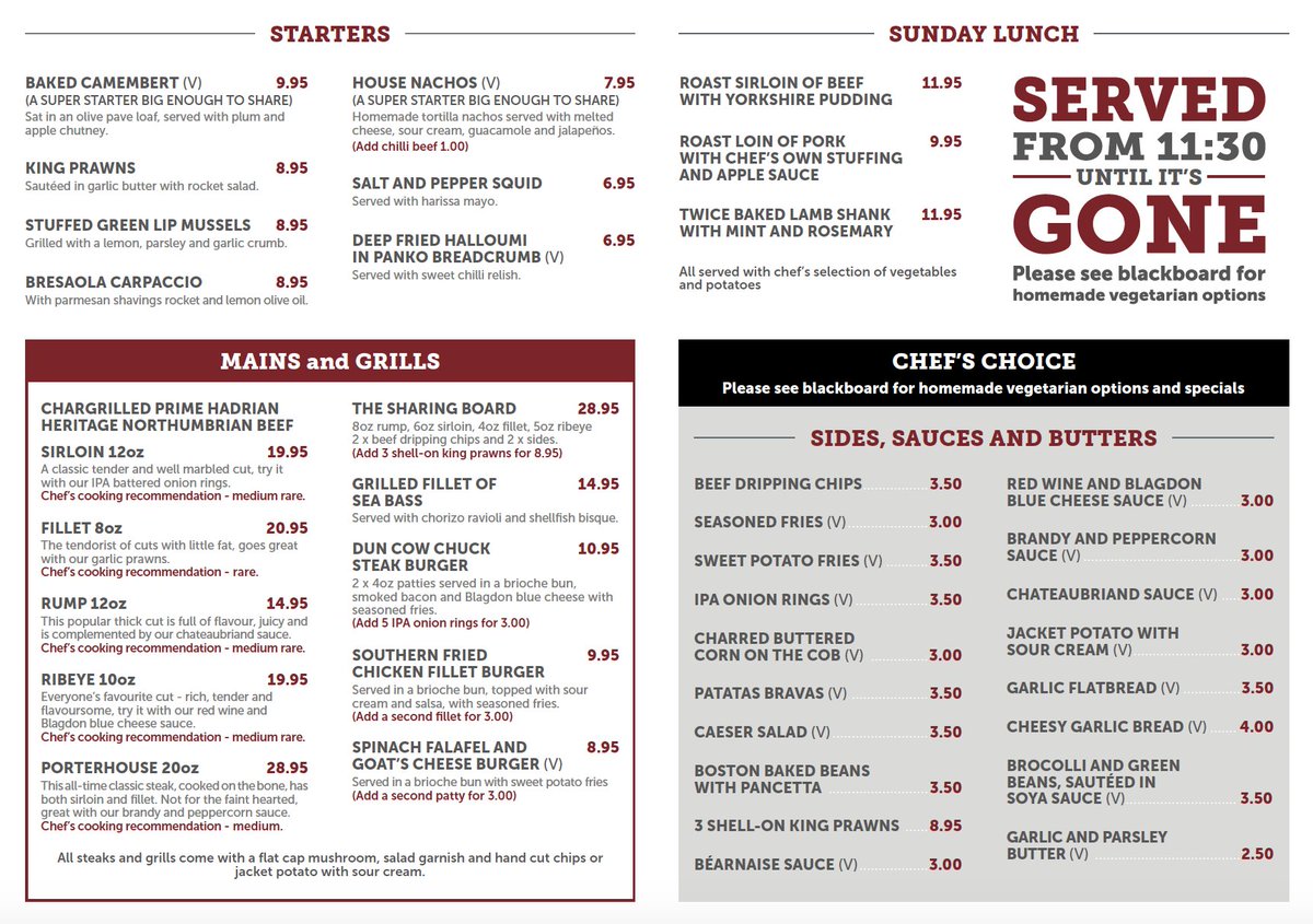 Mid-week treat? We're serving dishes from a delicious new menu... Check it out! :-)