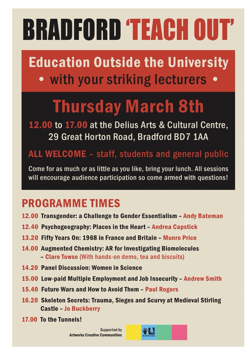 Teach out Thursday. All welcome   #USSstrikes