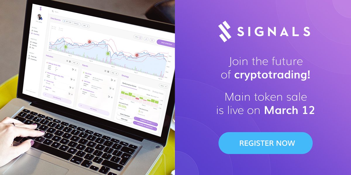 Make your cryptotrading experience easier and more profitable with Signals. Learn more at signals.network