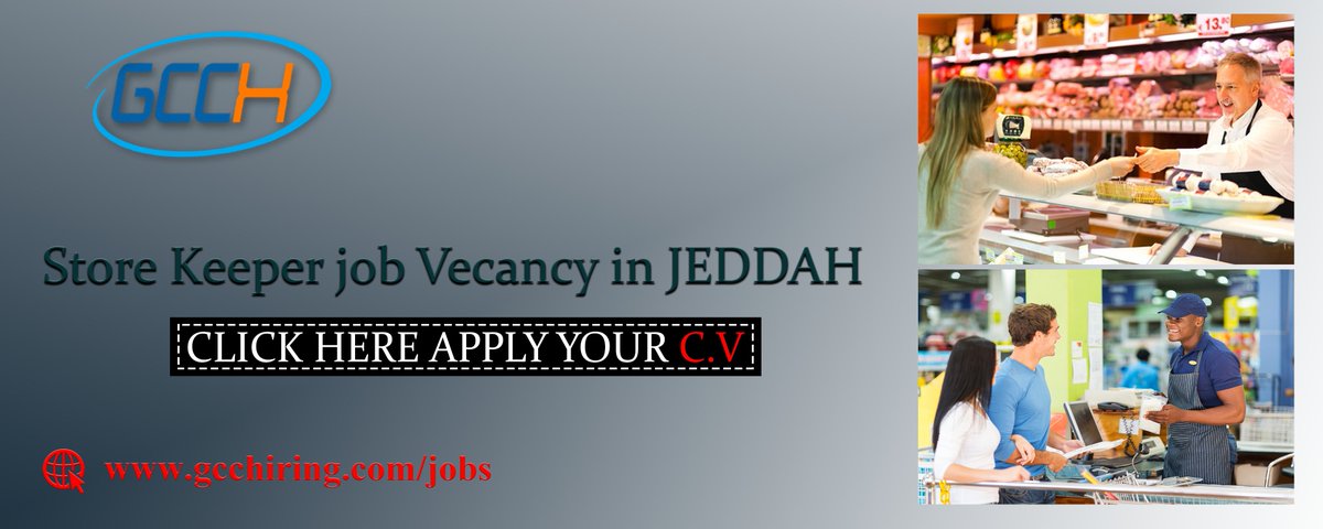 shultzds326's tweet image. Job Opportunity for Store Keeper

For further inquiry please visit at: gcchiring.com/job/1084/store… 

For more jobs please visit at: gcchiring.com/jobs  

#jobs #middleeast #services #store #keeper #GCC #hiring #UAE #vacancies #jeddah #candidate #working #employers #products