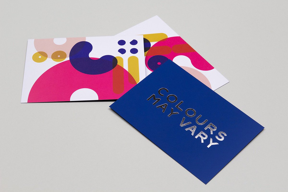 bpandopinion's tweet photo. Today • New Logo &amp; Graphic Identity for Colours May Vary by @wearebuild • https://t.co/KPfRAHgMH4 • https://t.co/cx0tSWqTLm
