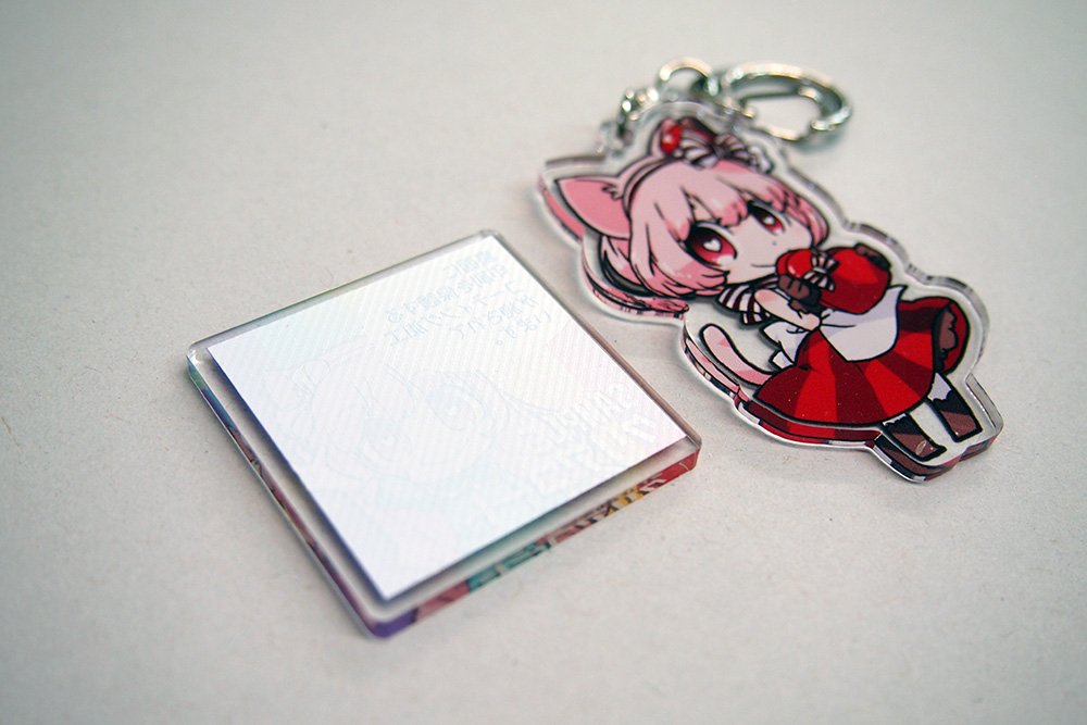グッズ製作委員会mydoo まいどぅー Sur Twitter 新商品 ダイカット 透明アクリルにクリアコート 加工タイプを導入 大事なキーホルダーの印刷面を保護するクリアコーティング加工を施し 剥がれや破損を気にせず普段使いが可能になっております 商品ページ
