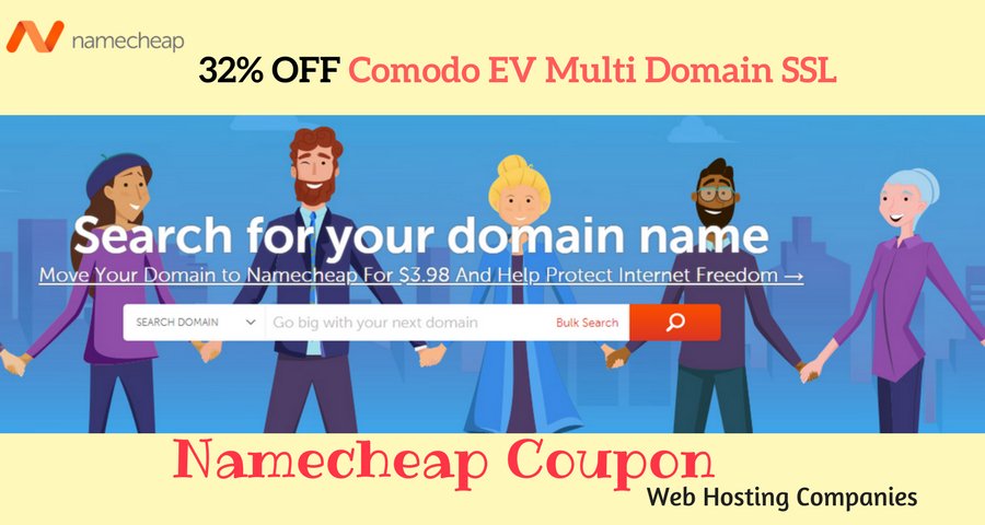 agnestrevin's tweet image. Now enjoy super saving #promo 32% OFF #ComodoEV #MultiDomain #SSL -
 just $168.88. #NameCheap #Coupon @couponscod #WedHosting #DomainRegistration 
ow.ly/ciJF30iNEd8