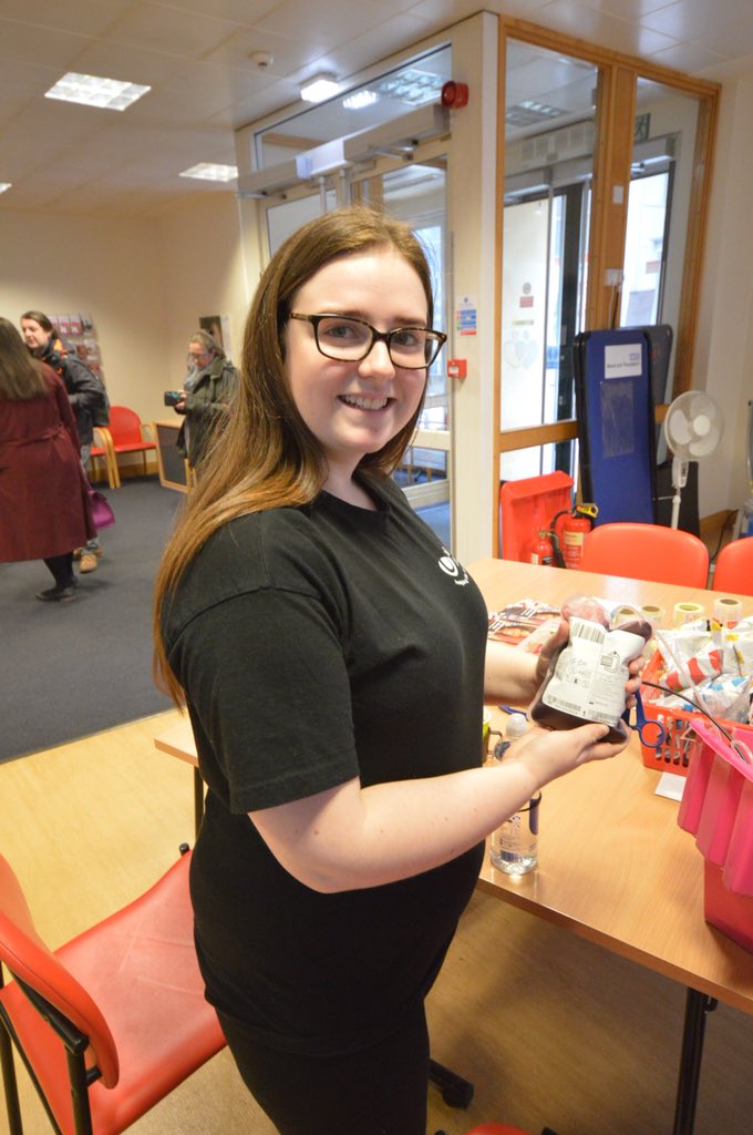 Catching up from yesterday - here’s a couple of photos of Lucy and myself from #teamthirlmere proud to make our first blood donation #NAW2018 #unitedutilities <a href="/uugroupplc/">United Utilities PLC</a> <a href="/UUApprentices/">UU Apprentices</a>