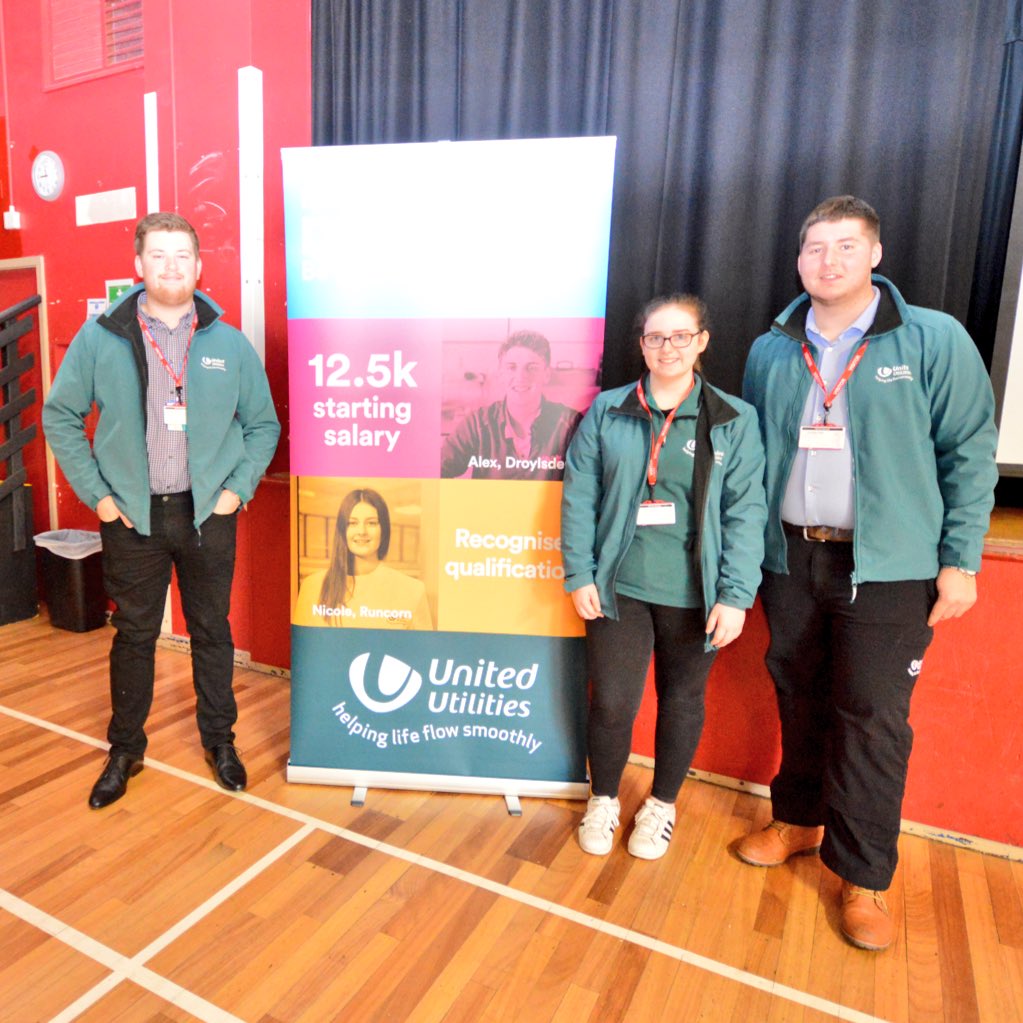 Good start to this morning visiting my past high school <a href="/SettleCollege/">Settle College</a> to do a presentation to the Year 11’s about apprenticeships with #unitedutilities! #NAW2018 <a href="/UUApprentices/">UU Apprentices</a> <a href="/UUApprentices/">UU Apprentices</a>