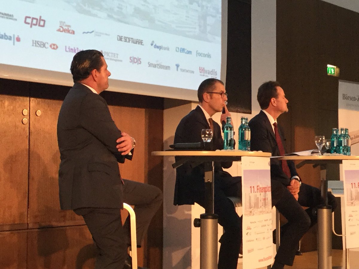 boersenzeitung's tweet photo. Vanyo Walter von @PictetAM auf dem #Finanzplatztag: Transparenz verschwindet - Die Gebühren werden verlagert. Man muss schauen, inwiefern die ganzen #Regulierungen dazu beitragen, dass ein Anleger die Kosten seines Investments versteht. #PRIIP #Mifid https://t.co/USEpN0jbep
