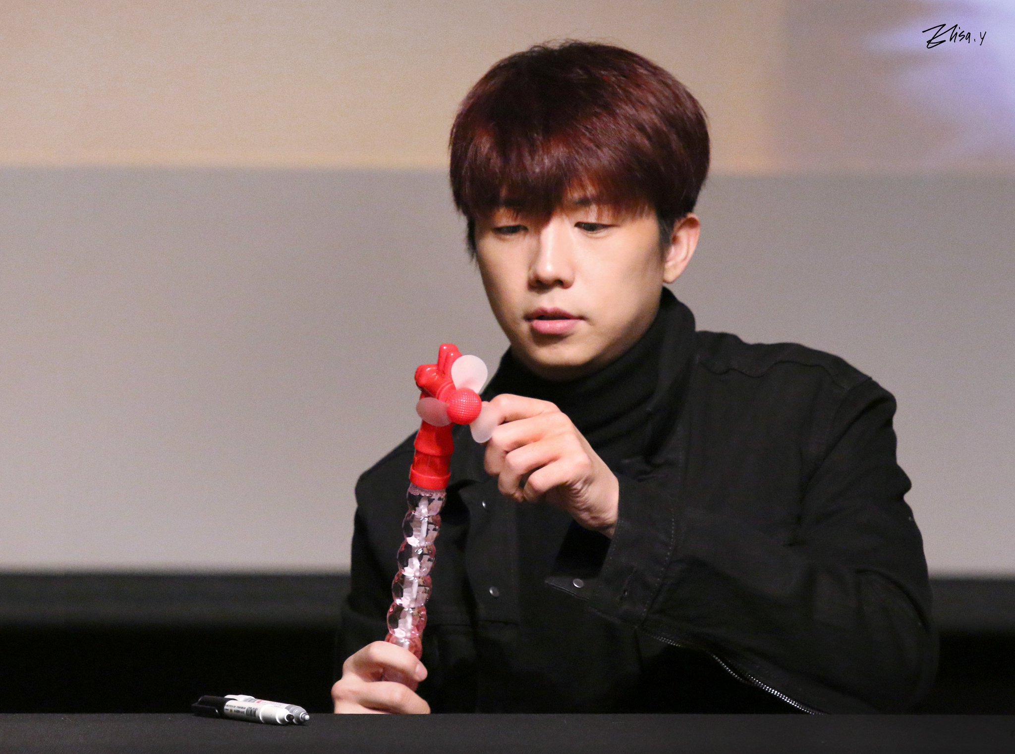 Elisa Yao on Twitter: "180128- Wooyoung fan sign session - the day