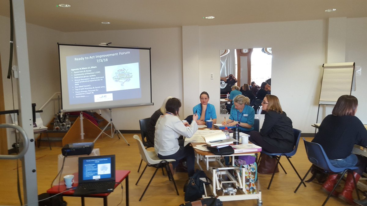 cmcdlot's tweet photo. Fantastic energy in the room at today's Ready to Act improvement forum in Lothian. Sharing best and most productive experiences to date and identifying key change ideas.  @NatLeadAHPCYP @claireahped @LothianQuality @lynneahpd https://t.co/MlCssJ4V4H