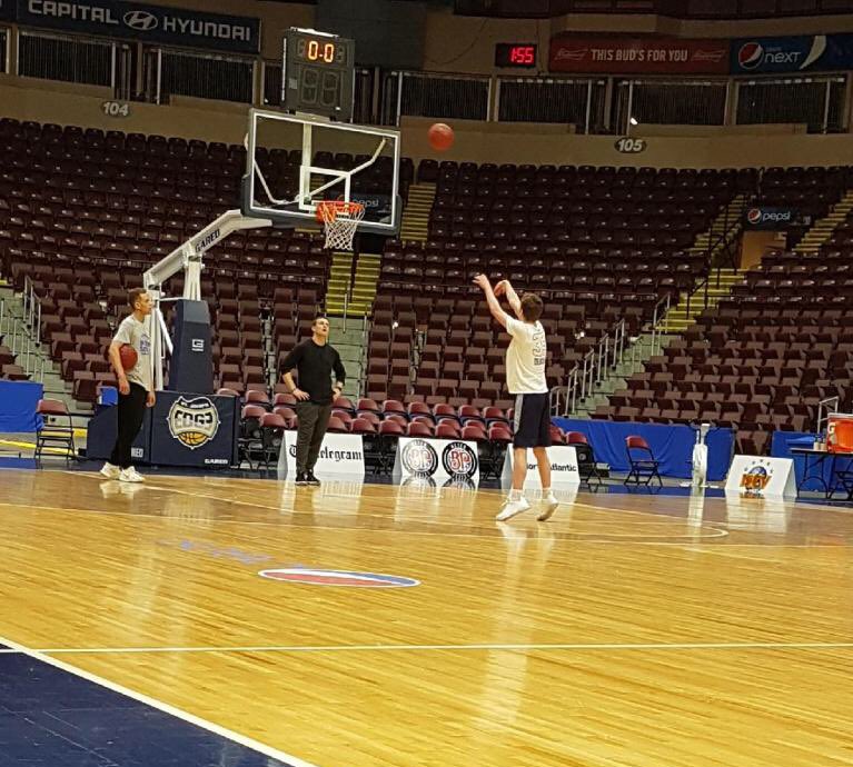 ksooley31's tweet photo. We said we’d talk about the free throws later- and we did- @CalebSooley working out @MileOne_Centre - Getting ready for next year @RNS_Hoops #NoExcuses #NoQuit #ThatFollowThrough🏀 https://t.co/Il11fSjRqv