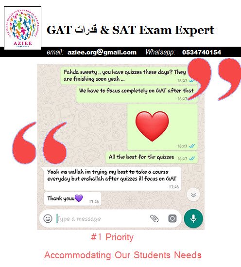 To get personalized GAT قدرات  solution to see how much score you can improve!
Click the link below

eepurl.com/dglmQ1