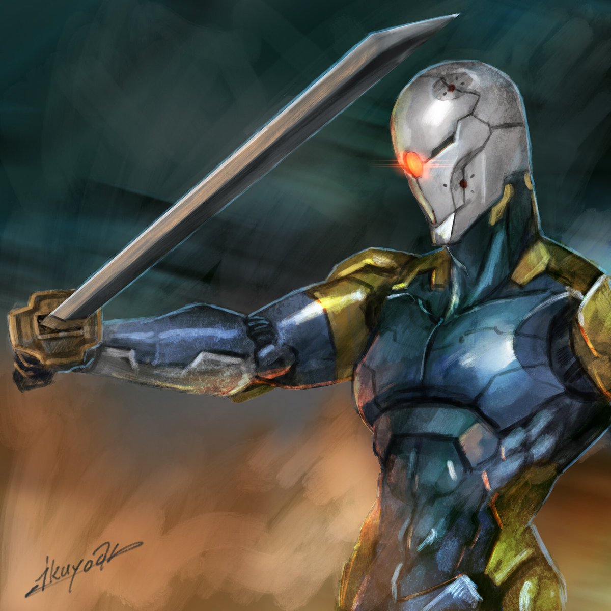 ikuyoan's tweet photo. サイボーグニンジャ描きました
#procreate https://t.co/Dvmi5BzOEb