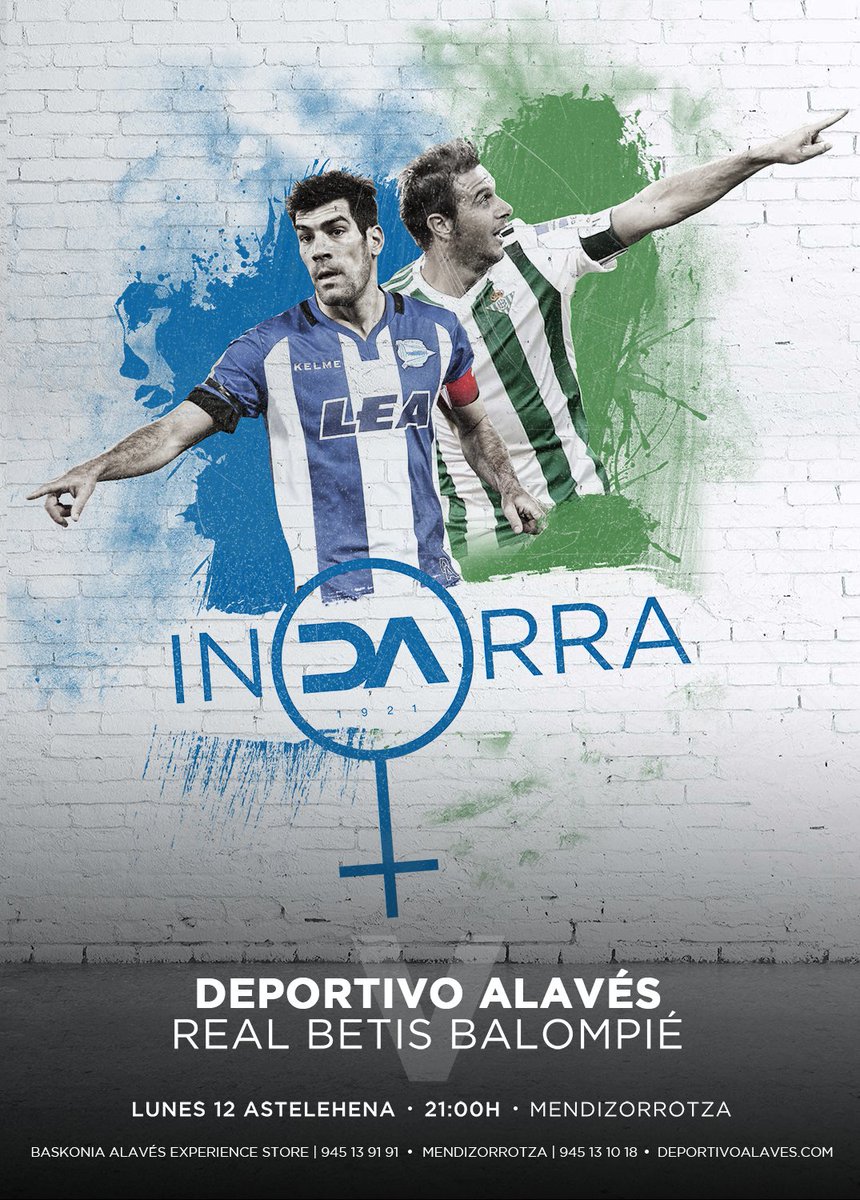 Alaves's tweet photo. CONCURSO | ¿Quieres darlo todo el lunes en #Mendizorrotza y además vivir el partido de una manera muy especial? ¡Consigue 2 entradas VIP para el duelo 🆚 @RealBetis! ¿Cómo? 👉 Síguenos y haz RT 👈 #GoazenGlorioso https://t.co/El7UjEx5rf