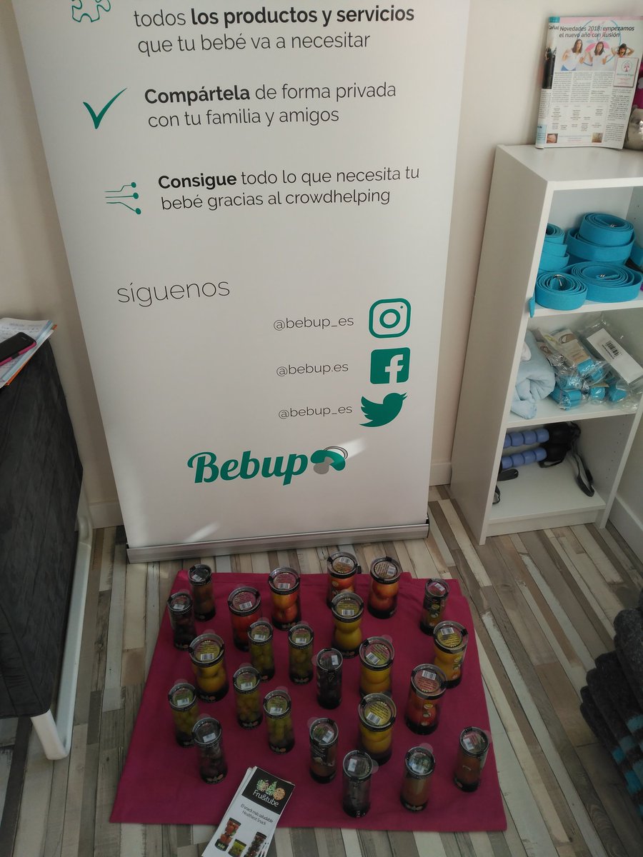 Bebup_ES's tweet photo. Y damos paso ya al desayuno, de la mano de @Fruitube una alternativa saludable a los snacks #crowdhelping #healthylifestyle https://t.co/MIrXyF5AYB