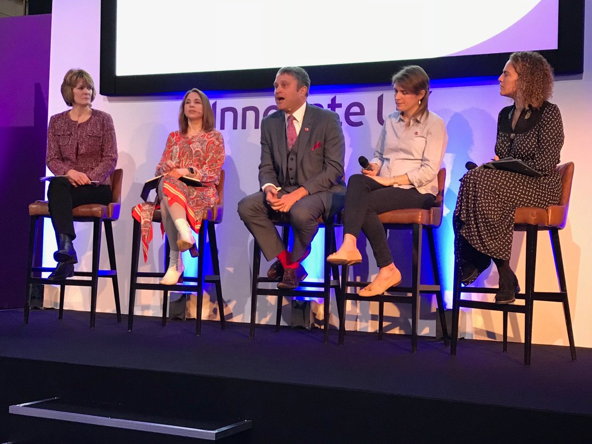 Super discussion on role models and mentorship at InnovateUKs women in innovation event today featuring some of the women who lead the way  #WomenInnovate