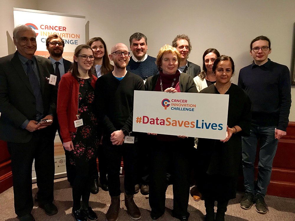 Cancer Challenge (@cancerchallscot) on Twitter photo After the excitement of yesterday's launch event, we'd like to properly announce our three Phase 1 projects for our innovative data science to improve cancer care funding competition.. <a href="/CanonMedicalEDI/">Canon Medical Research Europe Ltd.</a> @JayexTechnology <a href="/sharpeanalytics/">Sharpe Analytics</a> Read all about it! bit.ly/2oPa425 After the excitement of yesterday's launch event, we'd like to properly announce our three Phase 1 projects for our innovative data science to improve cancer care funding competition.. <a href="/CanonMedicalEDI/">Canon Medical Research Europe Ltd.</a> @JayexTechnology <a href="/sharpeanalytics/">Sharpe Analytics</a> Read all about it! bit.ly/2oPa425