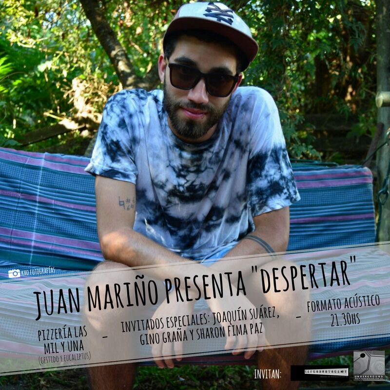 laproductorauy's tweet photo. Próximo viernes, 9 de marzo, @JuanmaVo en vivo presentando temas de su EP "Despertar". Te esperamos. https://t.co/nE7eZ6DqMG