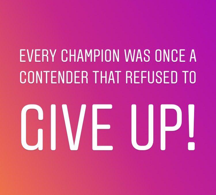 Never give up on your goals!! 

Nothing in life comes easy you have got to stay focused and keep pushing💪🏻👊🏻💥

#fitnessfirst #fitness #motivation #fitfam #goals #results #champion #angel #inslington #inspire #support #humpday #nopainnogain #nevergiveup
