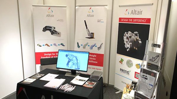 BlueGeckoTweets's tweet photo. @_RapidPro in Veldhoven has started today: Learn more about #Altair's solution for #AdditiveManufacturing at booth 72 and visit the Hall of Fame showcasing the exhibition piece, a 3D printed #moldingtool by @PROTIQ_GmbH.
#3Dprinting #inspire #Click2Cast #3Dprinten #prototyping https://t.co/DwrjzSM3wY