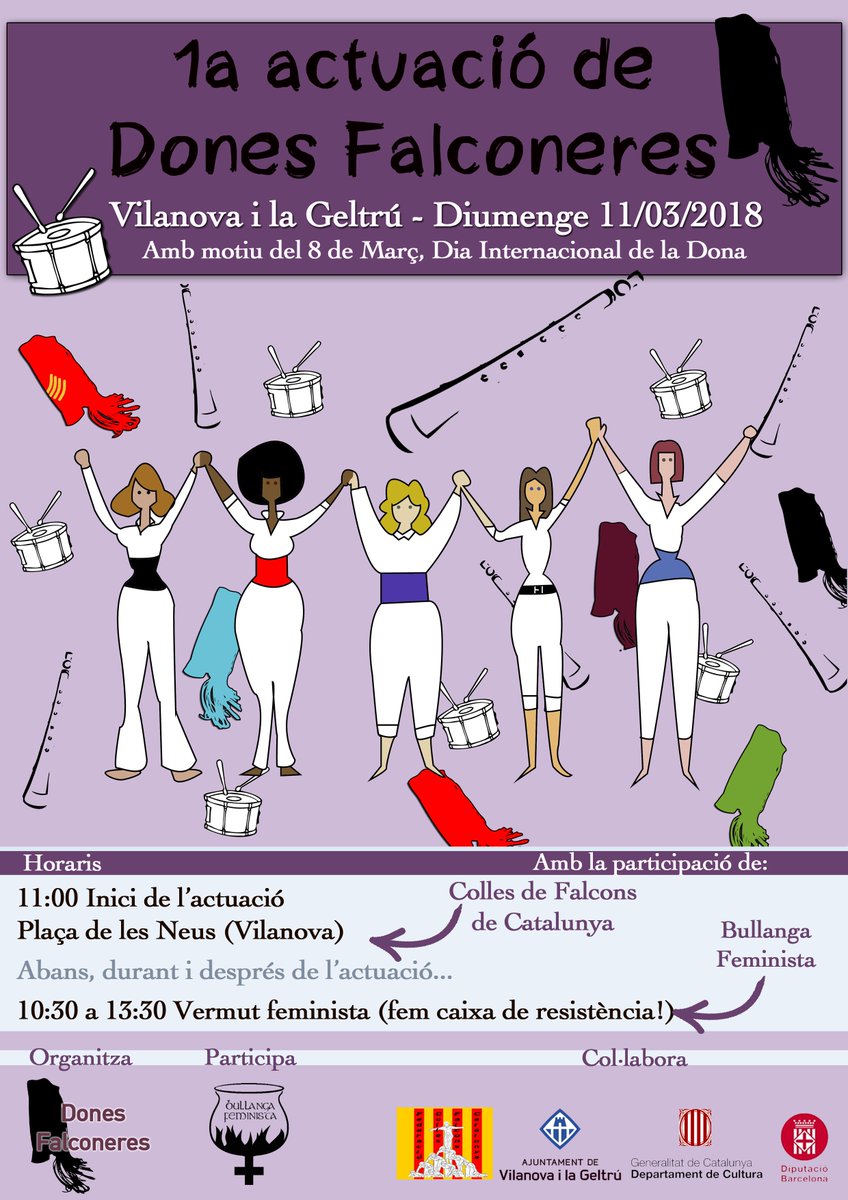 CanalFalco_Net's tweet photo. Amb motiu del #8demarç les colles de #falconscat s'ajunten per crear figures de #donesfalconeres! https://t.co/IdtUHzIURR