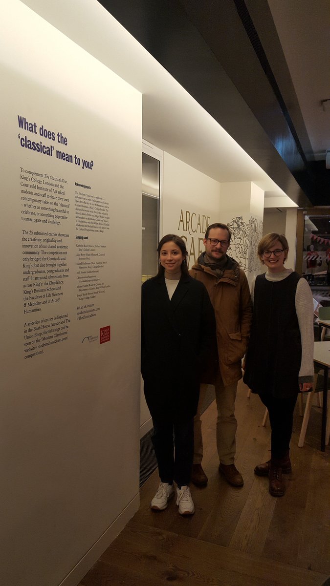 ModClassicisms's tweet image. You&apos;ve heard a lot about our major exhibition, &apos;The Classical Now,&apos; so here&apos;s a little more information about the accompanying display of student and staff Modern Classicisms. #TheClassicalNow #modernclassicisms @CulturalKings modernclassicisms.com/2018/03/07/a-d…