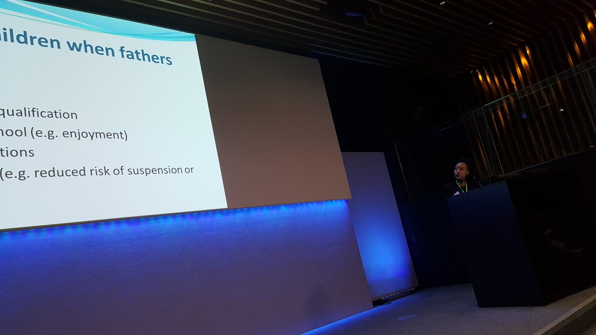 SHSorguk's tweet photo. Benefits of engaging fathers from our Schools Coordinator for #ParentalEngagement, Jameela Matthew. #SHSConference https://t.co/JvD1p7qKNn