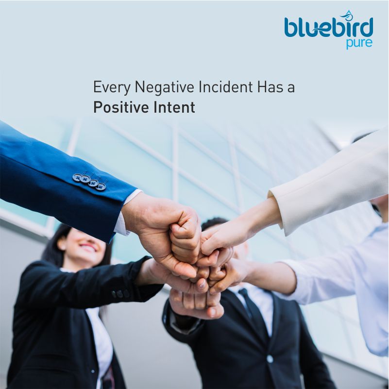 BluebirdPure's tweet image. Every Negative Incident Has a Positive Intent