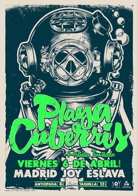 beat4people's tweet photo. En poco menos de un mes (6 de abril), @PlayaCuberris encara el reto de llenar la @JoyEslava1 en un nuevo concierto de su disco #EntrarAMatar.
Directo poderoso y muy recomendable. https://t.co/VLXvdscVwK