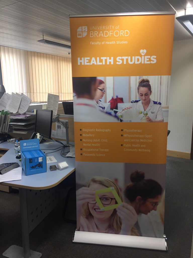 JanWilcock's tweet photo. @JCPinWestYorks all set up for a busy day Step into work Bradford @UniofBradford #stepintowork https://t.co/dP8FuHYzu5