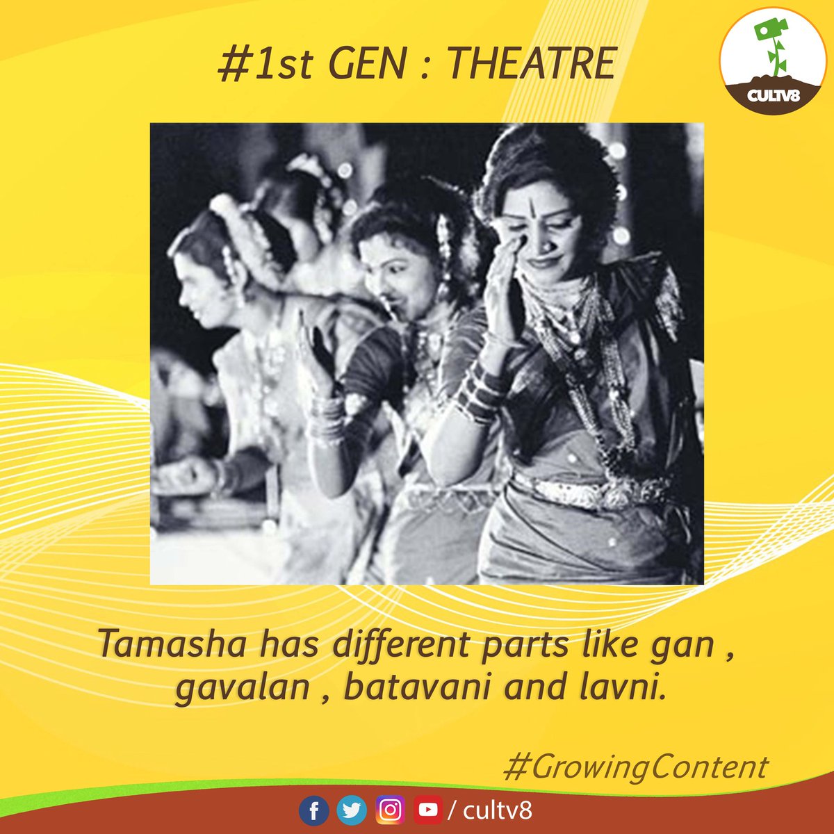 CulTV8's tweet photo. Evolution of Entertainment
Different parts of tamasha
#Cultv8 #5GenofEntertainment #GrowingContent https://t.co/mR4dc9bPcJ