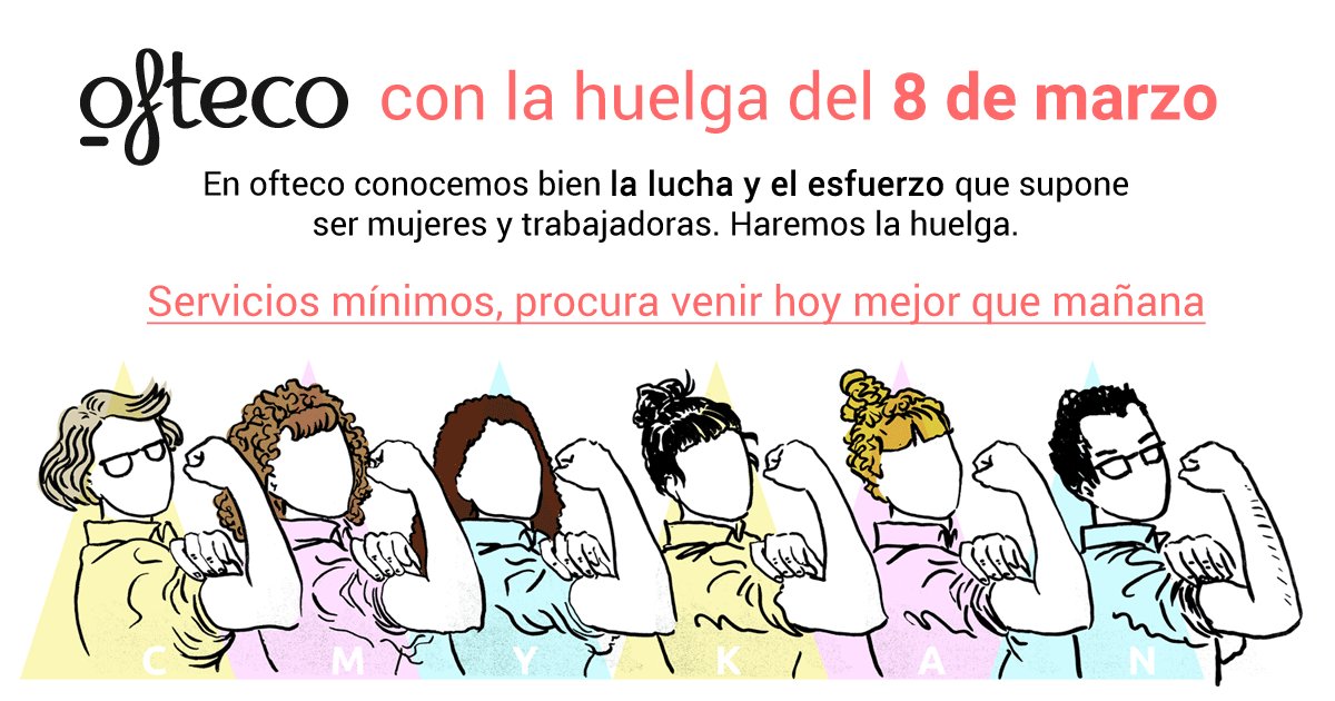 ofteco's tweet photo. #8demarzo #nosotrasparamos #serviciosminimos #valladolid #huelga #igualdad

AVISO:
No sabemos con el personal que contaremos mañana.

Invitamos a evitar el consumo durante la jornada del día de mañana, 8 de marzo. https://t.co/ne2hNYV2cJ