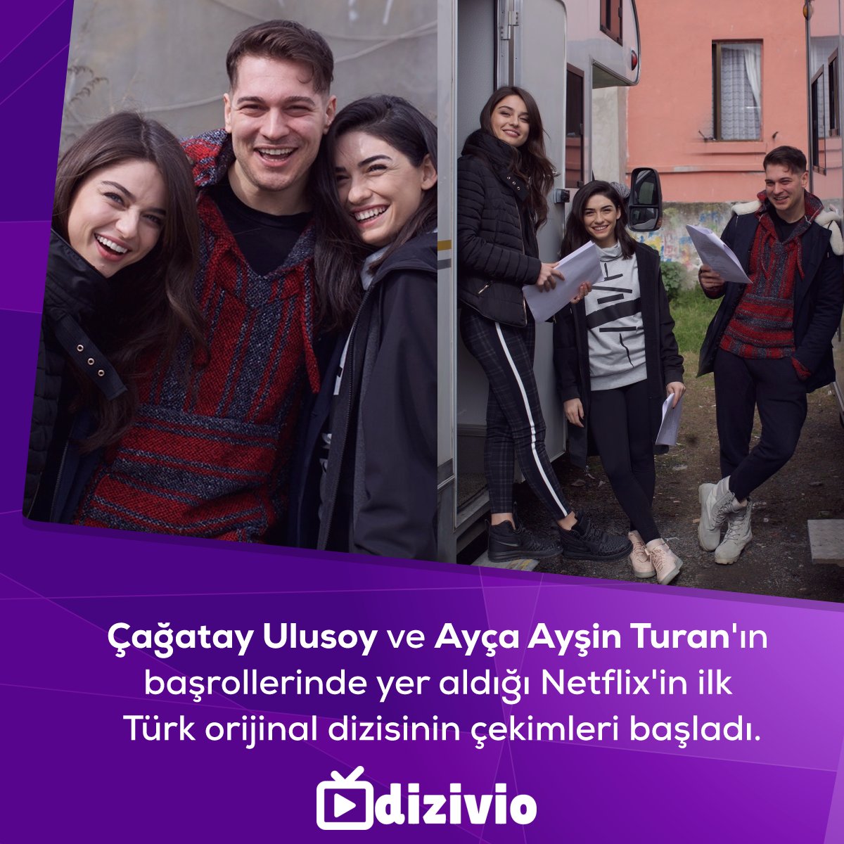 Çağatay Ulusoy ve Ayça Ayşin Turan'ın başrollerinde yer aldığı Netflix'in ilk Türk orijinal dizisinin çekimleri başladı.

#ÇağatayUlusoy #AyçaAyşinTuran #Netflix #İçerde #Meryem