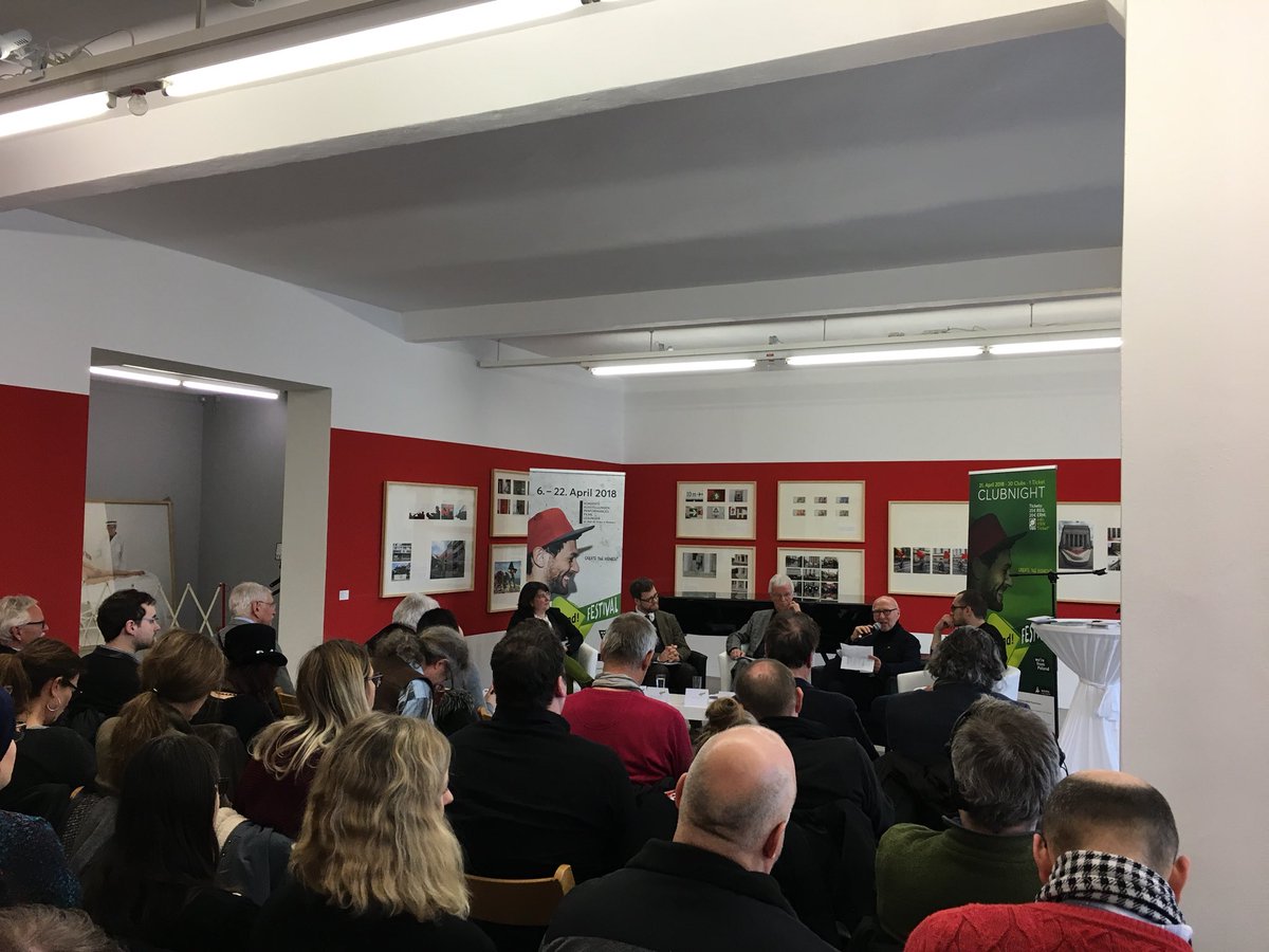 jazzahead's tweet photo. Hello from the #jazzahead2018
press conference @Weserburg in Bremen!!  #jazzahead #bremen #festival @culture_pl #wearefrompoland #dpwfp https://t.co/gGQsJXhrUb