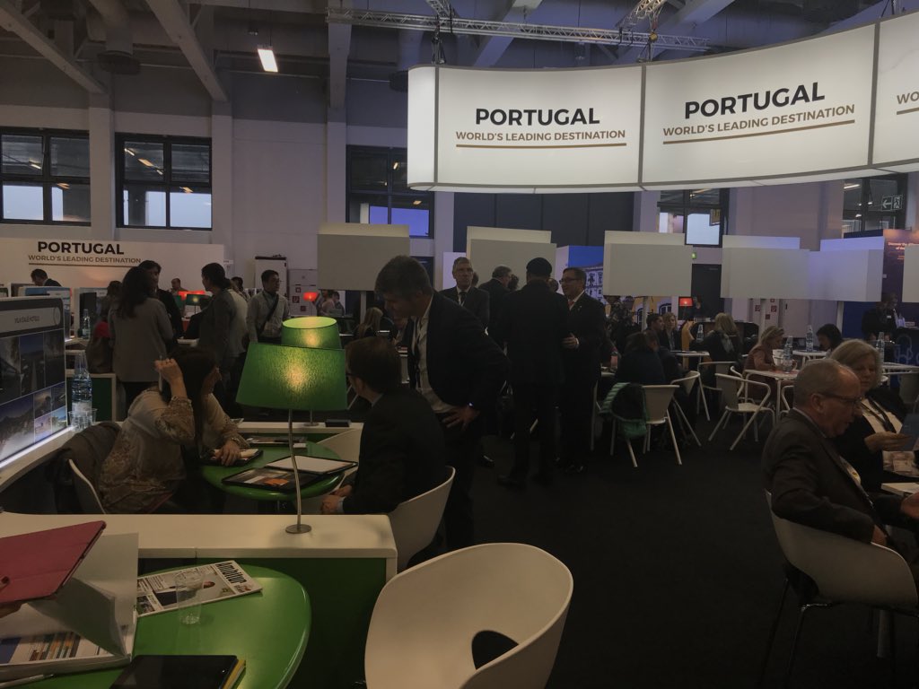 Ministro da Economia com a SE do Turismo, Ana Mendes Godinho, na abertura da #ITB, a maior feira de turismo do mundo.
São esperados mais de 15 mil visitantes profissionais de 180 países.
Portugal está presente com a maior delegação de sempre. 
#cantskipportugal