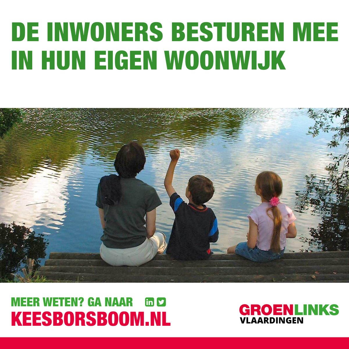 Mijn visie is dat #inwoners mogen #meebesturen en beslissen over hun wijk, in goed overleg met het #bestuur van de stad. Door ze tijdig te informeren maken ze deel uit van ontwikkelingen: bit.ly/KBInwonersBest… #GroenLinksVlaardingen #speerpunten #KeesBorsboom #lijst10 #plaats9