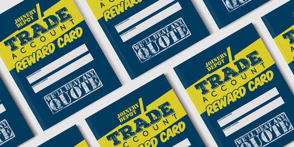 Trade Account customers - collect your new Reward Card in-store today. We’ll give you a stamp whenever you spend £50 in a single transaction. Once you have enough stamps, we’ll give you a Love2Shop voucher to say thanks!