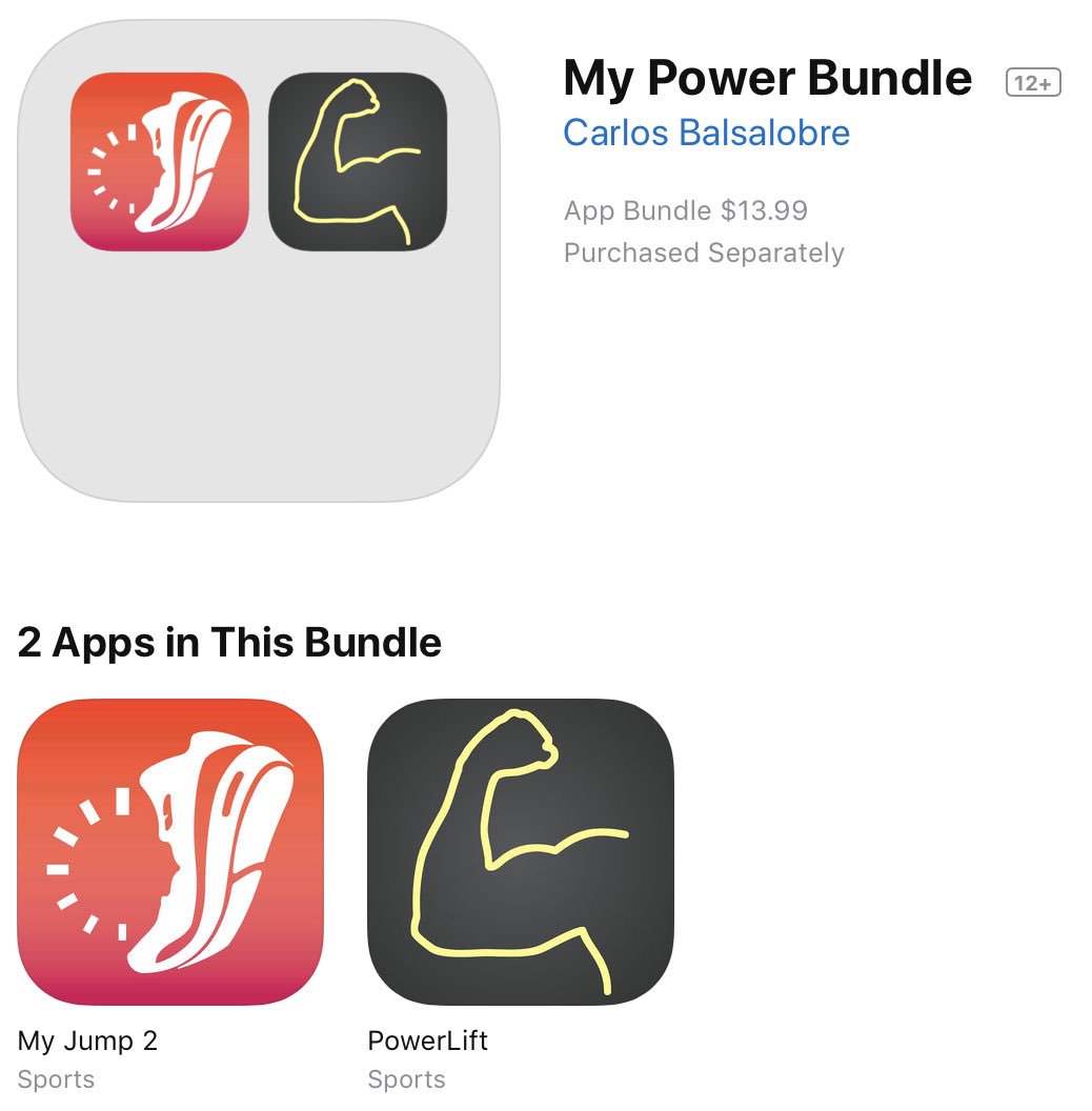 DocBalsalobre's tweet photo. NEW DEALS📱🎉
Get @MyJumpApp @PowerLiftApp @RunmaticApp at just 8.99€!!

Also, new bundles to get several apps at discounted prices!
MyPower Bundle: 14.99
Prevention Bundle: 14.99
PocketLab Bundle: 30.99

iOS: https://t.co/fkOYjQljwJ

Android: https://t.co/L8O2kHX8h2 https://t.co/zSm7veSG4a