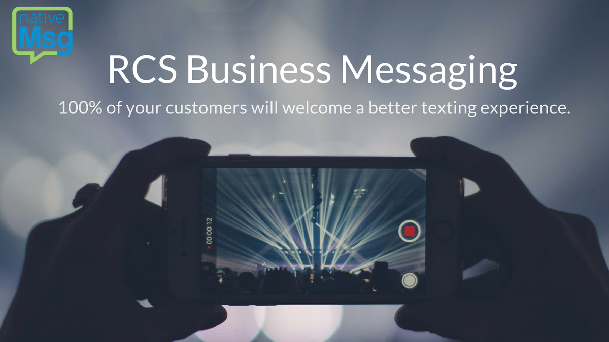 TheNativeMsg's tweet photo. nativeMsg enters RCS Business Messaging Space with the Google Early Access Program. #ConversationalAI solutions delivered within next generation texting functionality. Learn how. #nativeMsg #nativeMsgEAP#mobile #RCS #RCSMessaging #mobilemarketers #chatbots https://t.co/9ySVJoqzy1 https://t.co/C7DPnViYed