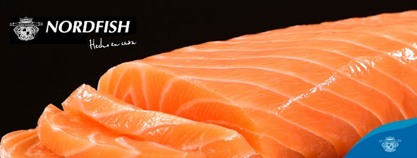 El #salmón encabeza la lista de los pescados azules, siendo una alternativa deliciosa y nutritiva. Ahumados #Nordfish producción y comercialización de pescados #ahumados y #salazones. bit.ly/1REZbIU  Del 7 al 10 de mayo #SalóndeGourmets