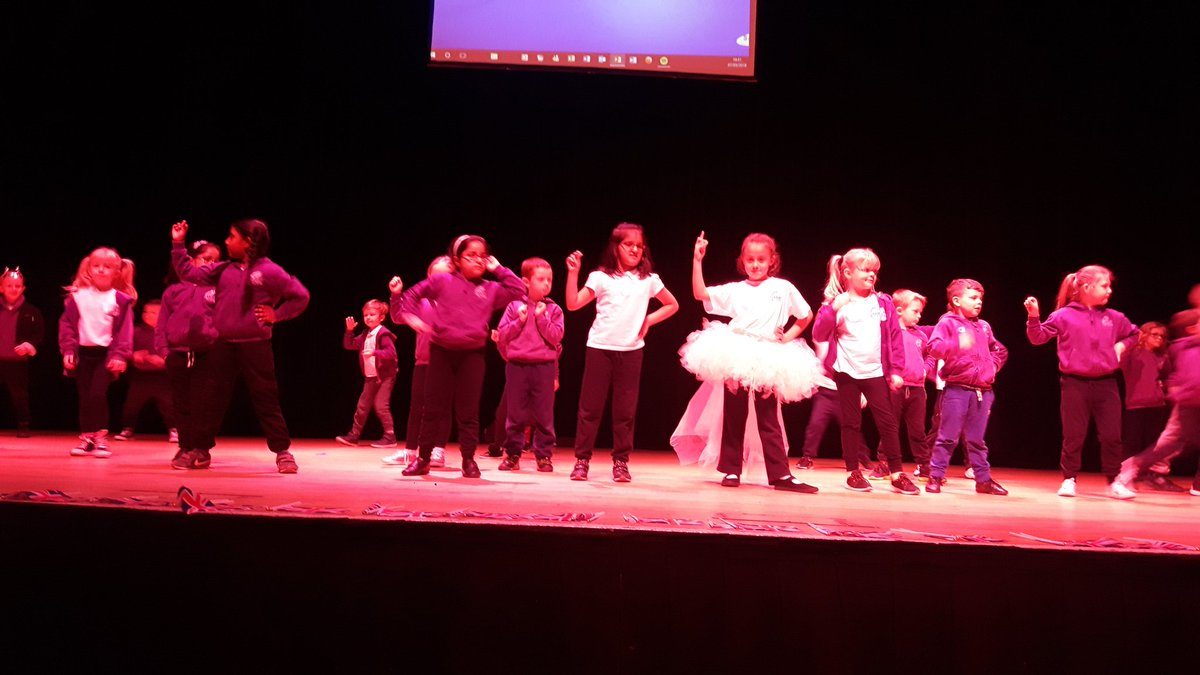STAR Academy getting their groove on at the Victoria Hall theatre this morning x <a href="/FitzyFox/">Fitzy</a> <a href="/StokeSport/">Stoke School Sport</a>