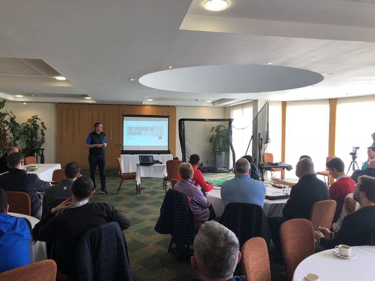 georgeporter4's tweet photo. #COPS18 and time for @steveastlegolf #TheBusinessOfCoaching https://t.co/t36fPyGCgv