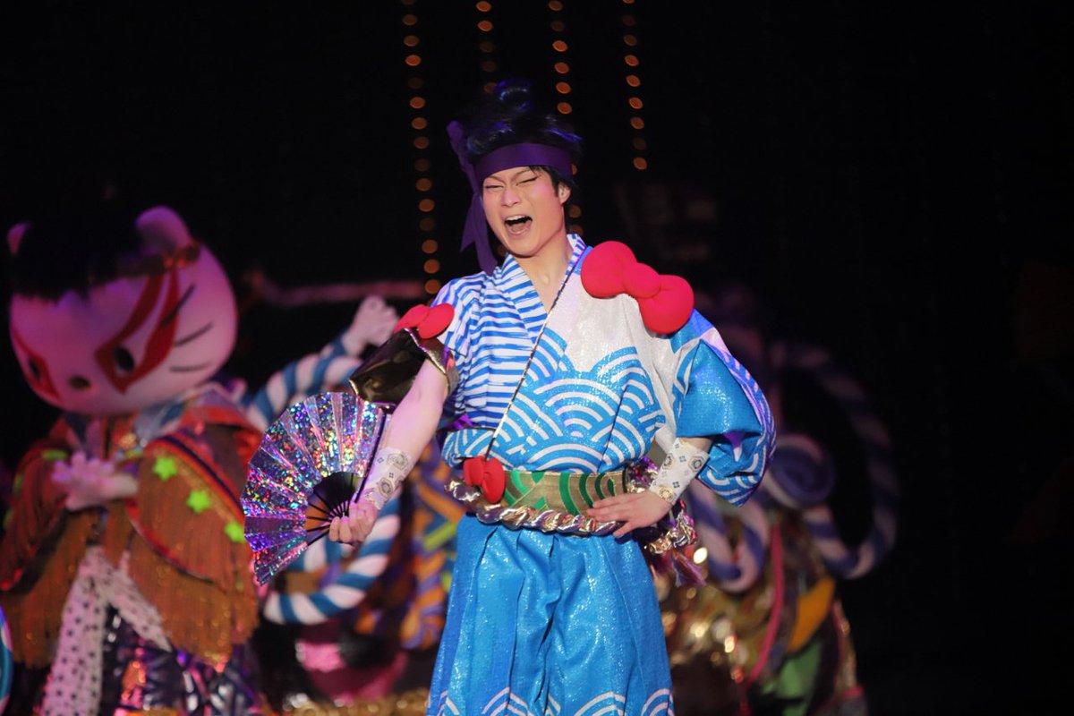 あとなび サンリオピューロランド Kawaii Kabuki ハローキティ一座の桃太郎 ゲネプロを実施 T Co 6acrydccab を更新 サンリオ 歌舞伎 テーマパーク 3つのエンタメのが融合したミュージカル 3月10日 土 よりスタート T Co