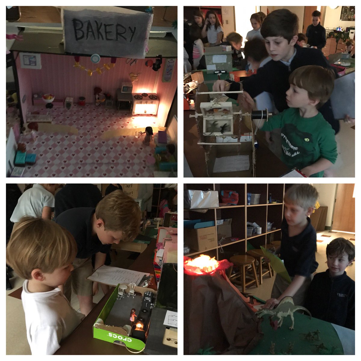 MsAprilsPreK's tweet image. We had a great time exploring the Trinity Village with our 5th grade buddies. Thank you, Ms. Maas and @5BTrinity, for taking us on a tour. Fantastic work! #trinitylearns