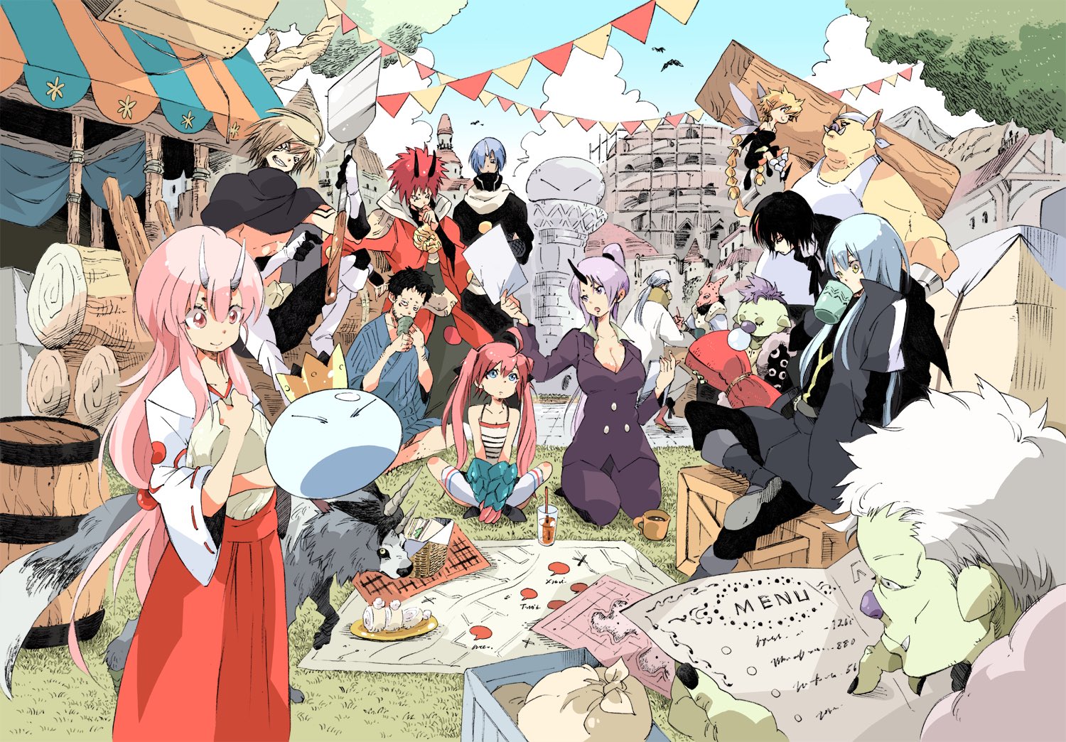 Nannan 転生したらスライムだった件 累計450万部突破 Tvアニメ化決定 18年秋 放送開始 このラノベは是非みなさんにも読んで欲しい 小説家になろうから始まったこのラノベは今では450万部のヒット作 自分も現在4巻を読んでいますが